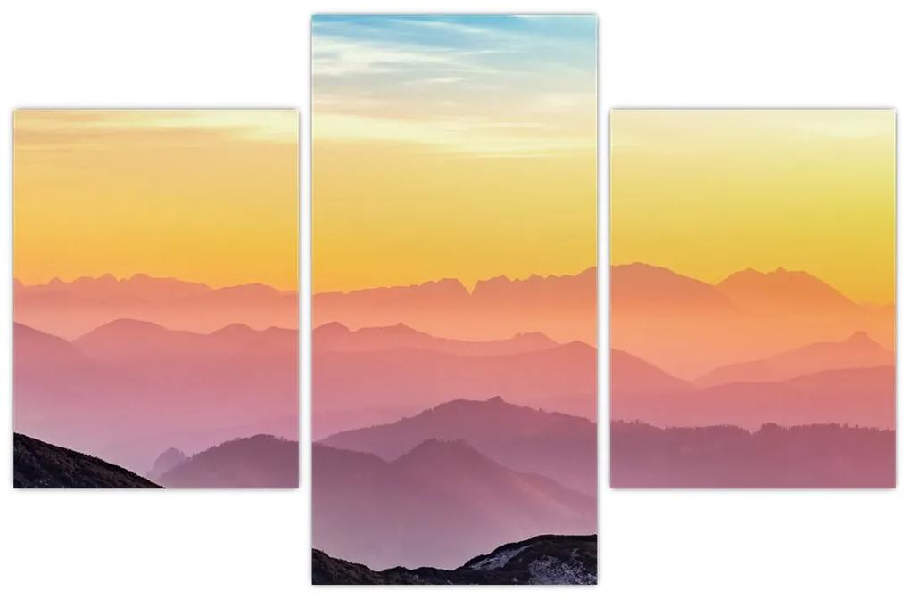 Obraz farebného neba (90x60 cm)