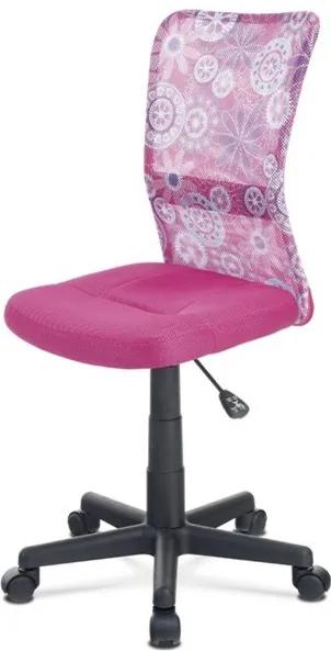 Sconto Detská stolička BAMBI ružová s motívom