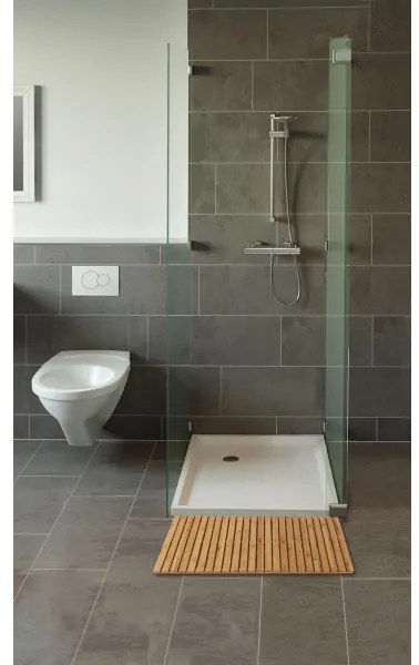 WENKO 24611100 - Rohožka BAMBUSA 100x50 cm hnedá