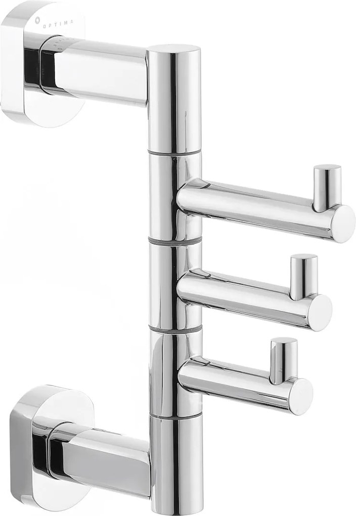 Trojháčik SAT Cube Way chróm SPI33