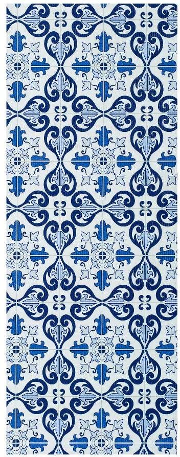 Modrý koberec Universal Mery Porto, 52 × 100 cm