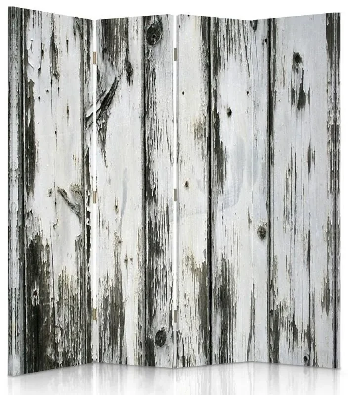 Gario Paraván Staré dosky Rozmery: 145 x 170 cm, Prevedenie: Klasický paraván