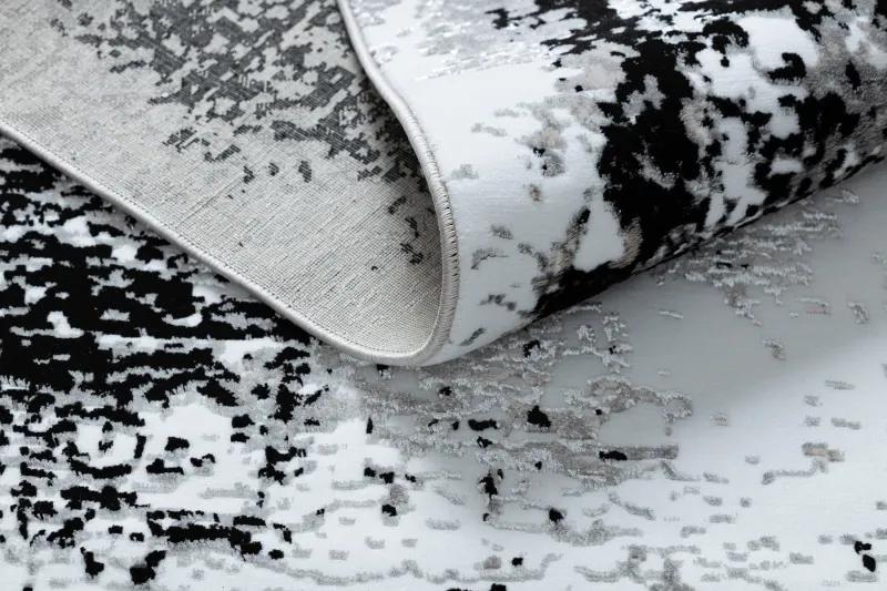Dywany Łuszczów Kusový koberec Gloss 8493 78 Vintage grey/black - 160x220 cm