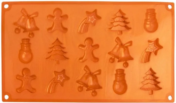 Silikónová forma na čokoládu CHRISTMAS