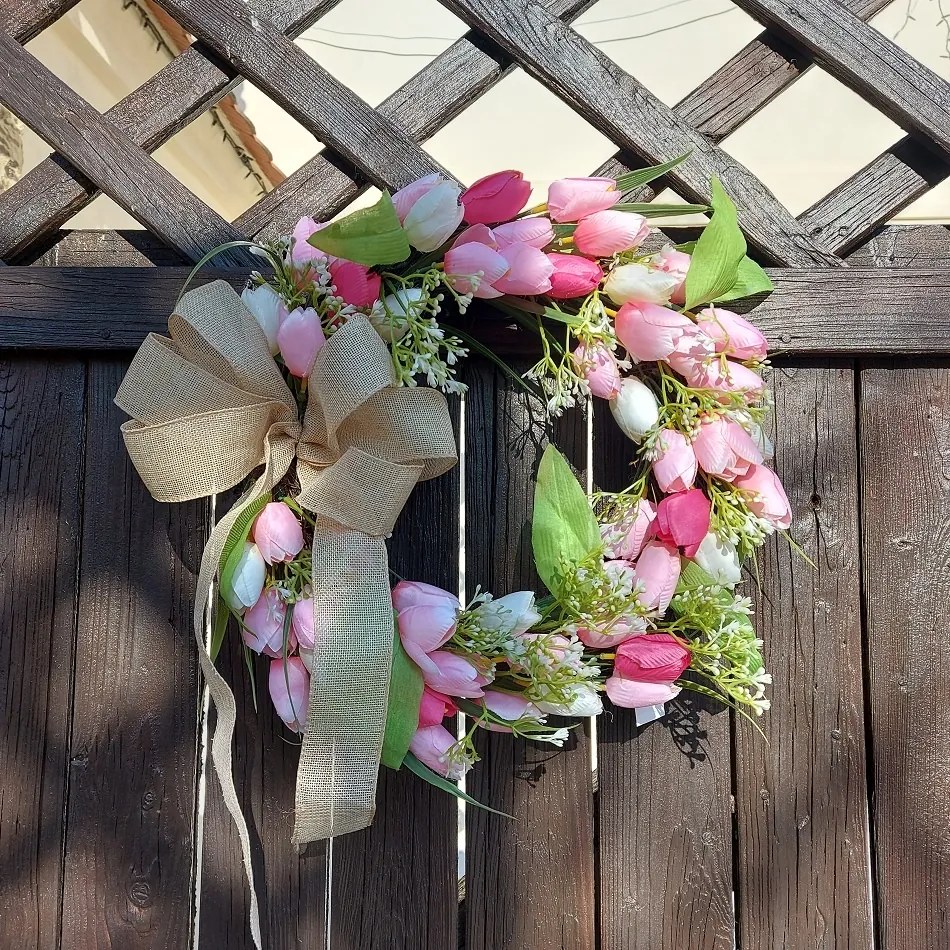 DECOLED Velikonoční, jarní věnec, prům. 45 cm