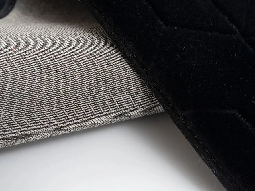 TZ Čierny obdĺžnikový koberec 3D Rabbit Rozmer: 200x300 cm