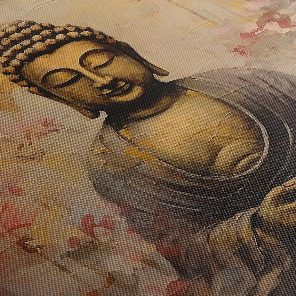 Obraz - Budha, maľba (70x50 cm)