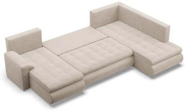 Sedacia súprava FORESTA Kronos v tvare U, pravá béžová