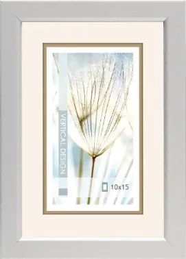 Fotorám Giulia 10x15 cm, strieborný%