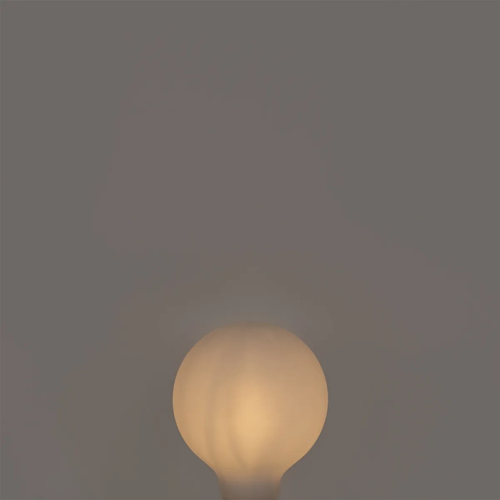 Sada 5 ks E27 3-stupňová stmievateľná LED lampa G95 matné sklo 5W 550 lm 2700K