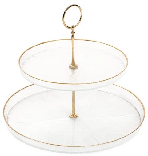 Etažér MONZE priesvitný 862095