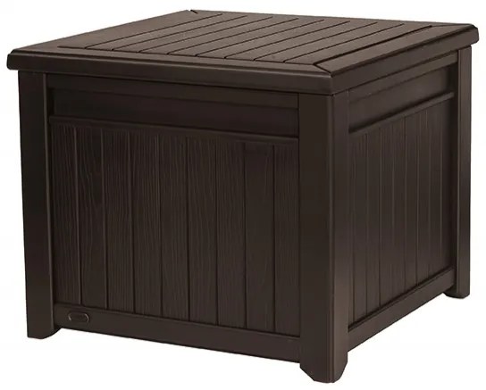 Záhradný úložný box KETER Cube Wood Deck Box 208 L - hnedý