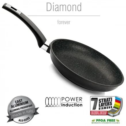 pánev DIAMOND Line INDUCTION z litého hliníku Ø 28 cm