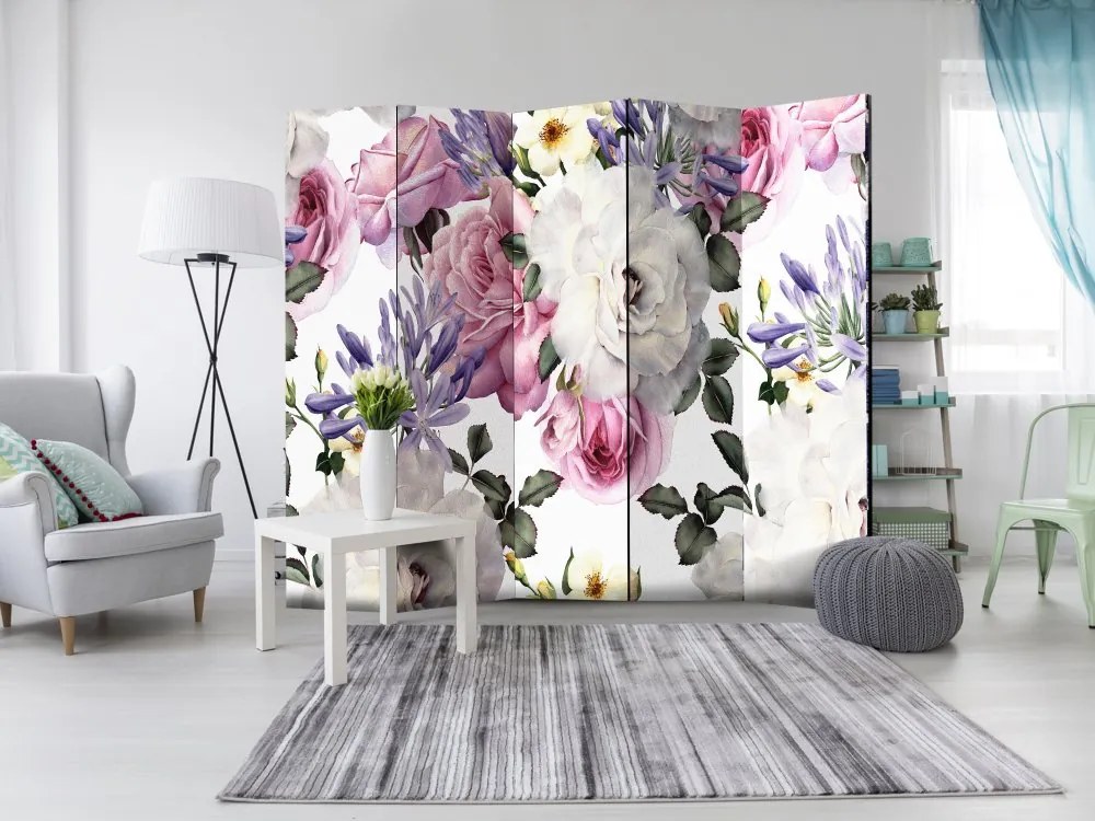 Artgeist Paraván - Floral Glade II [Room Dividers]