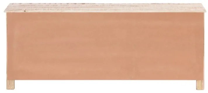 furniture-nabytek.cz - Masívny TV stolík Caribou z mangového dreva, lakovaný, prírodná farba – 150×50×60 cm