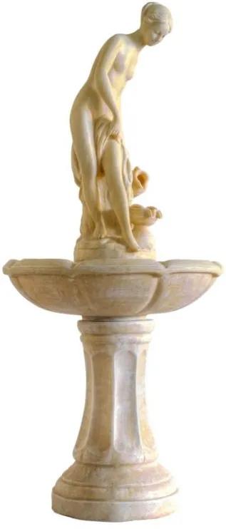Záhradná fontána - fontána vtáči kúpeľ v barokovom štýle