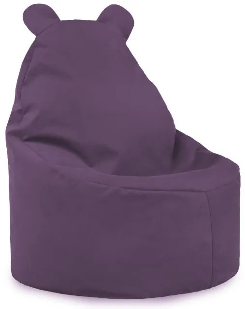Kreslo pre deti Teddy fialové