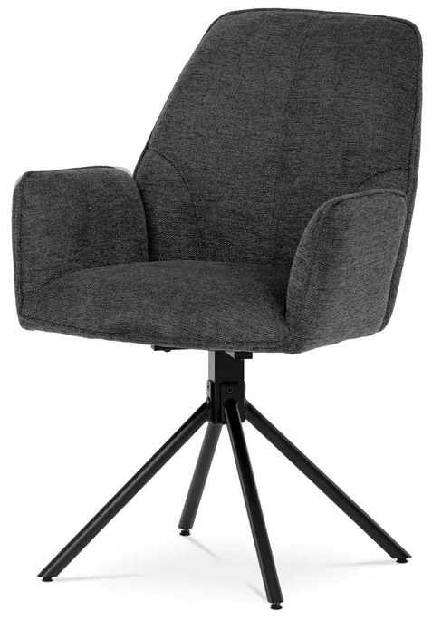 Autronic BONTEC Jedálenská stolička, béžová, látka, HC-522 CRM2 Farba: Šedá