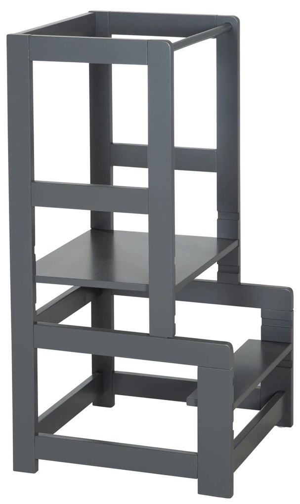 roba Drevená vzdelávacia Montessori veža (antracitová)  (100359194)