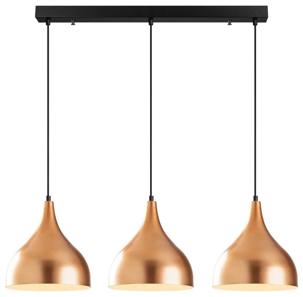 Luster na lanku SAGLAM 3xE27/40W/230V