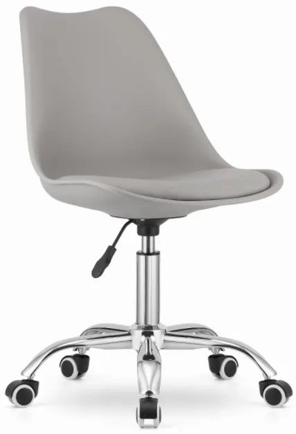 Otočná stolička ALBA - šedá