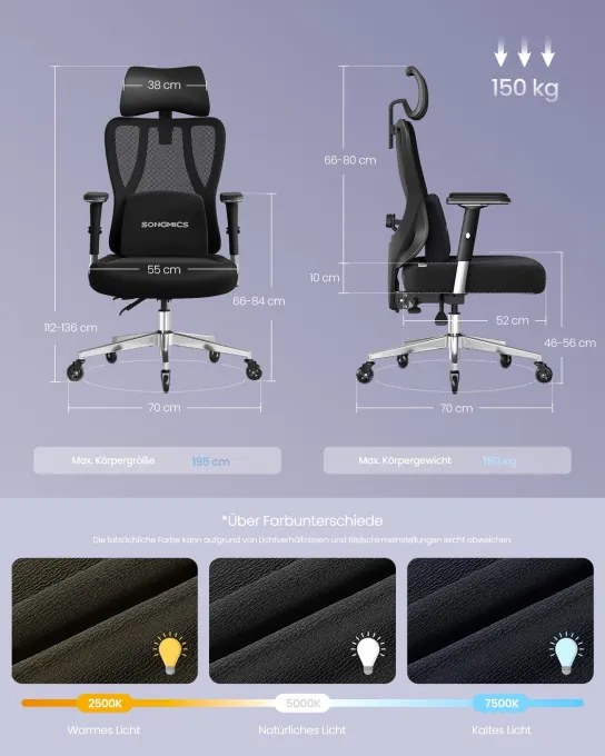 Herná stolička OBN067BH01