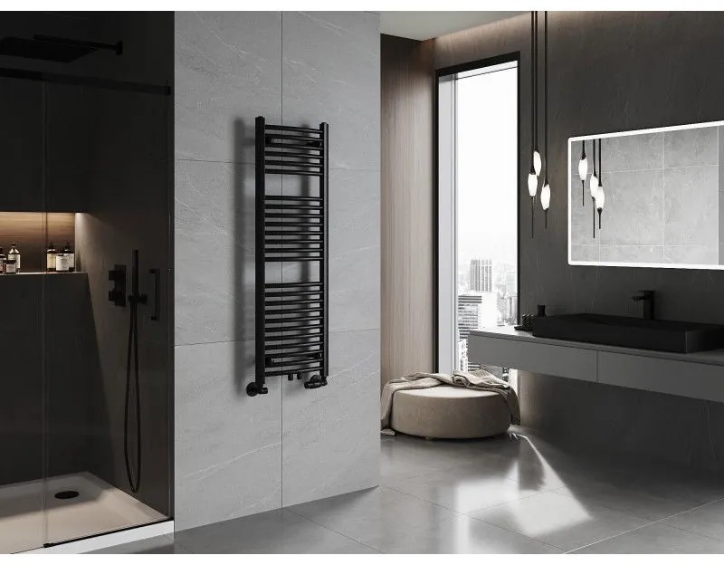 Mexen Ares, vykurovacie teleso 1200 x 400 mm, 442 W, čierna, W102-1200-400-00-70