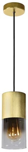 Lucide 74410/01/02 - Luster na lanku ZINO 1xE27/60W/230V zlatá