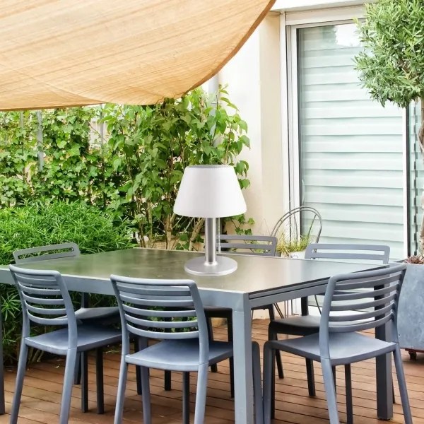 LED Stmievateľná solárna lampa VIOLA LED/3,7V 1200 mAh IP44