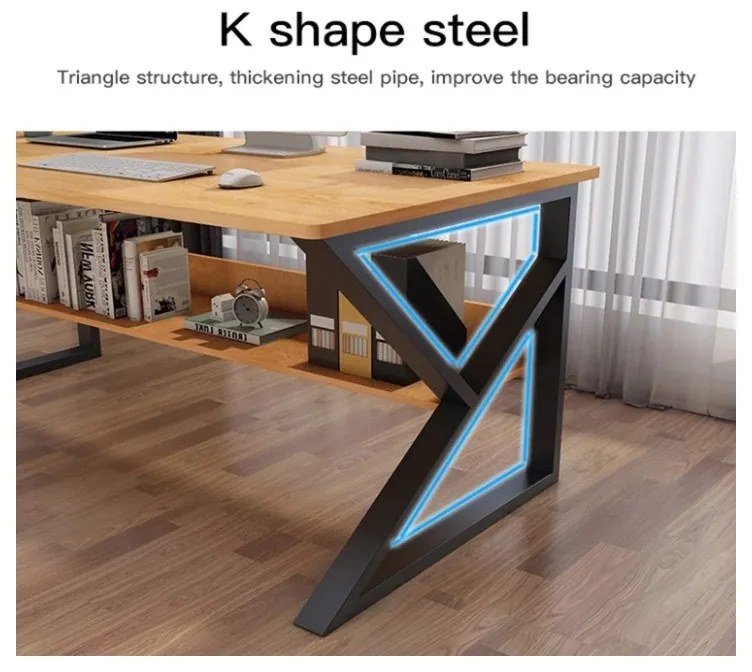 JAKS STÔL NA NOTEBOOK ČIERNY 100 x 60 CM - STL08CZ