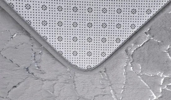 BO-MA, Kúpeľňová predložka Rabbit shine - grey, 50x80, šedá, kúpeľňa