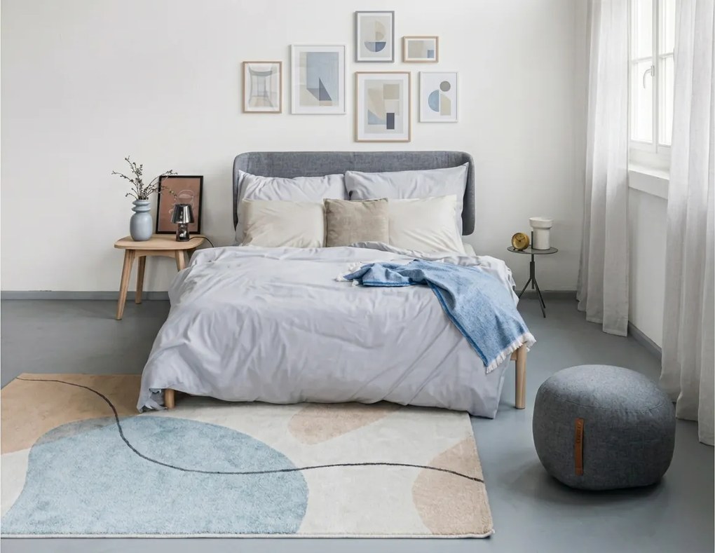 Bavlnené obliečky CALMORA svetlosivé Rozmer obliečky: 2 ks 70 x 90 cm | 200 x 220 cm