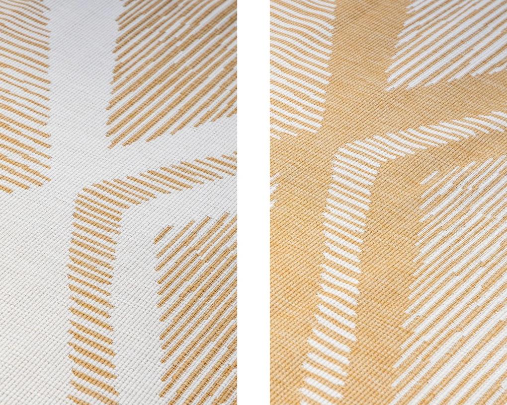 ELLE Decoration koberce Kusový koberec Gemini 106017 Ochre z kolekcie Elle – na von aj na doma - 160x230 cm