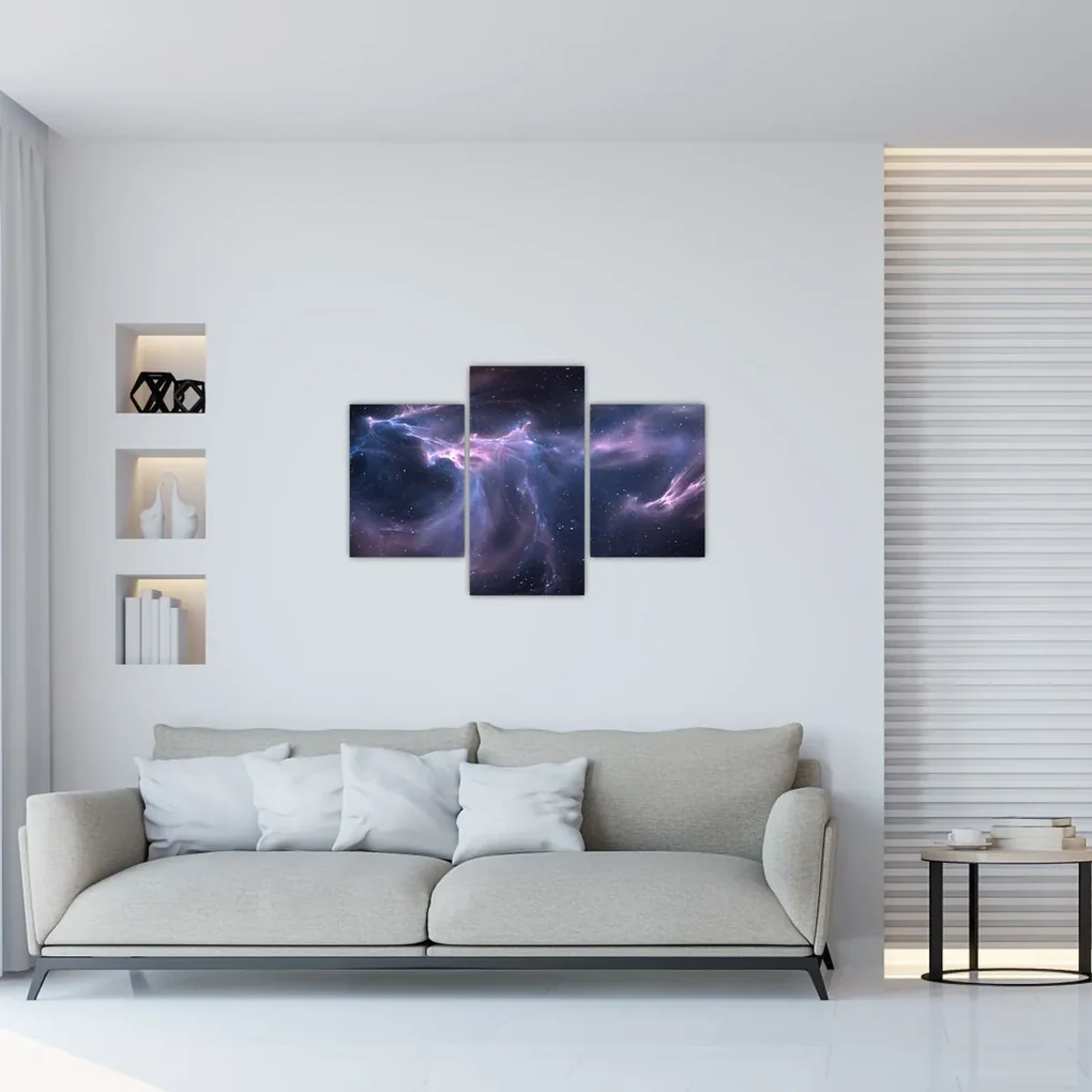 Obraz - Vesmírna hmlovina (90x60 cm)