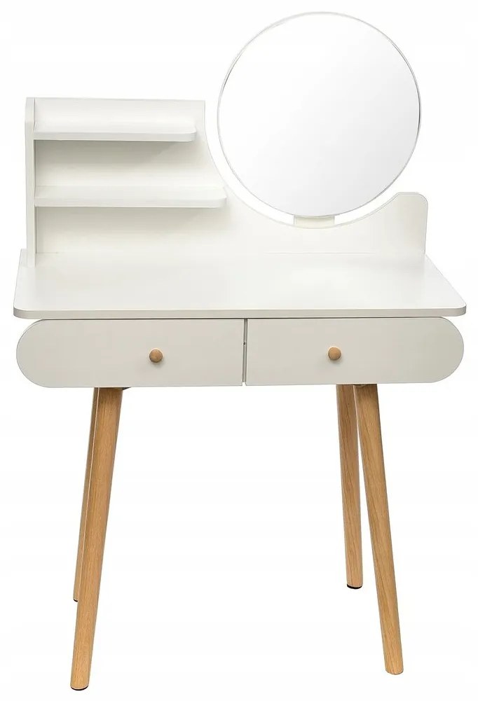 SUPPLIES SCANDI KIDS toaletný stolík so zrkadlom 80x120 - bielý