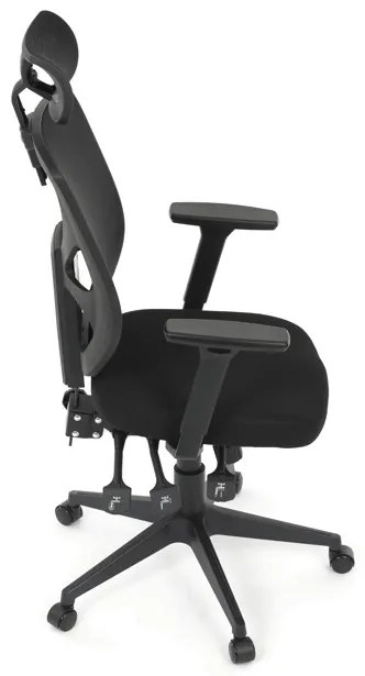 Autronic BONTEC Kancelárska stolička, asynchrónny mechanizmus, čierna, KA-Q8250 BK Farba: Čierna