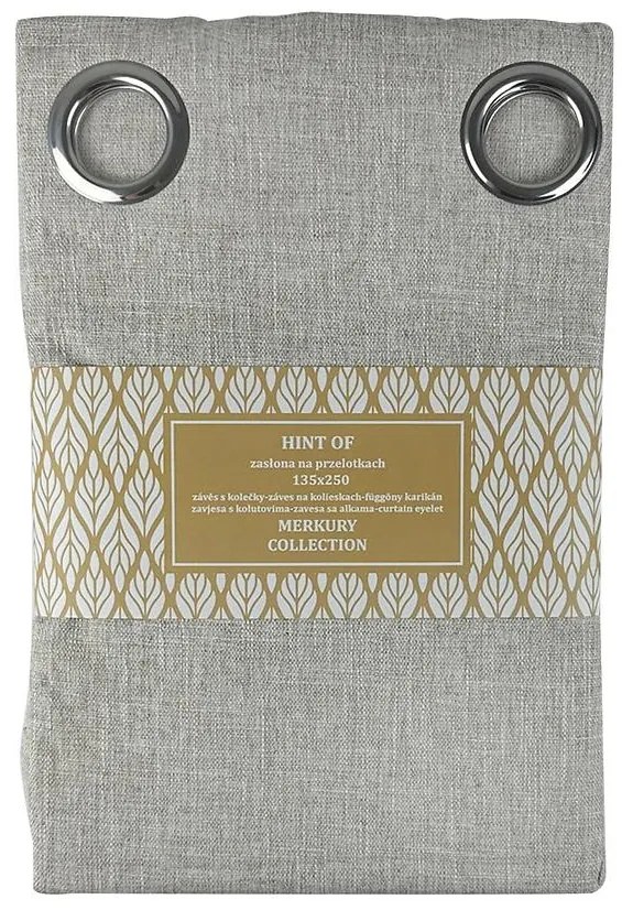 Záves na priechodkách Hint 135x250 cm natural Merkury Home
