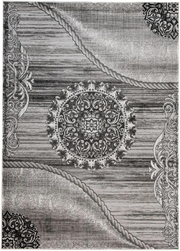 Kusový koberec Leila sivý, Velikosti 80x150cm