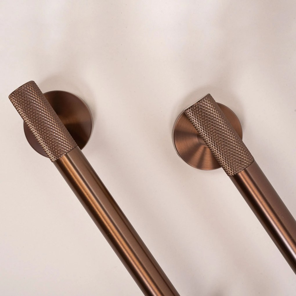 Rea Modern, kúpeľňový vešiak na uterák 26,5cm, 6610a, medená matná, REA-98013