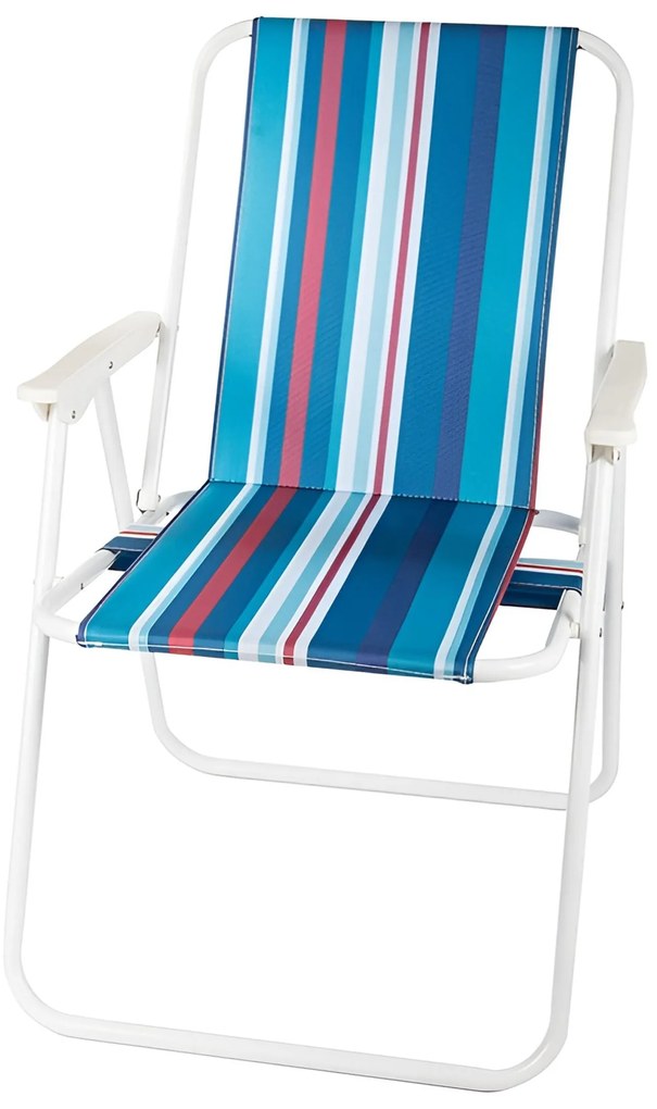 Verk 14414 Turistické skladacie kreslo modro-červené