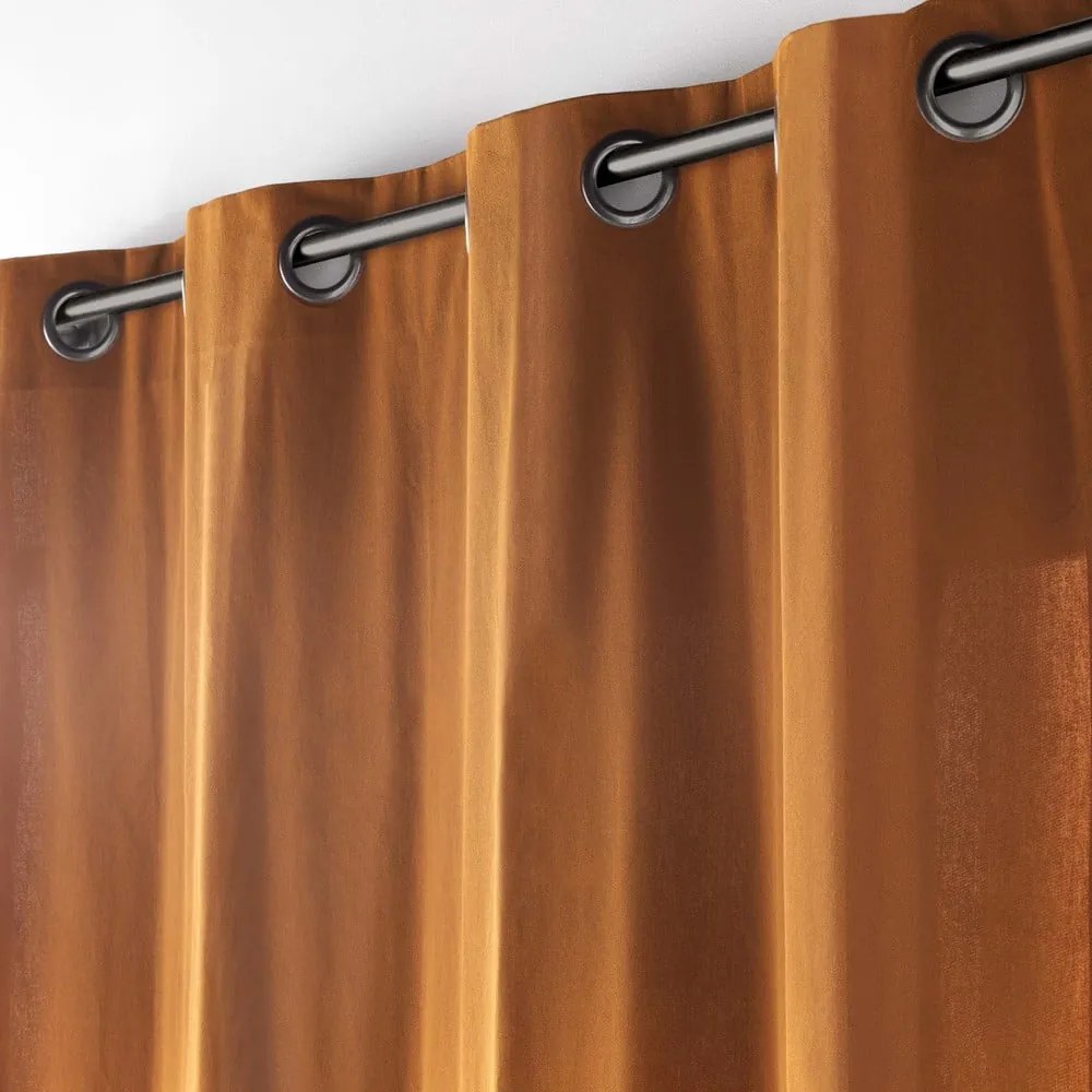 Hnedý záves 135x260 cm Twily – douceur d'intérieur