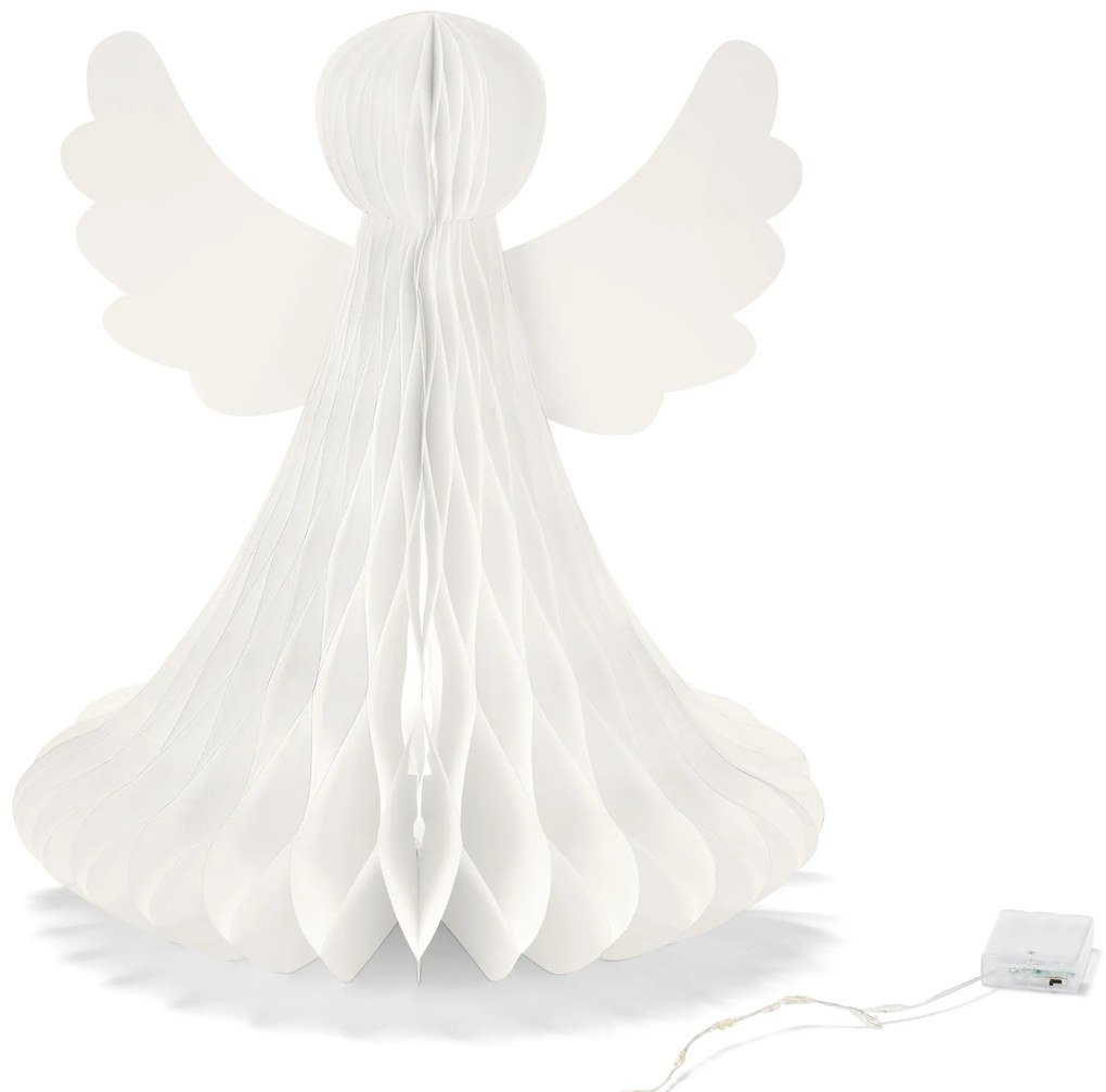 Papierový LED anjel, XL