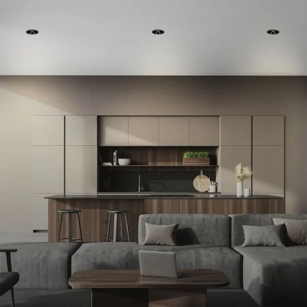 Briloner 7042-035 - SADA 3x Kúpeľňové podhľadové svietidlo 1xGU10/9W/230V IP23