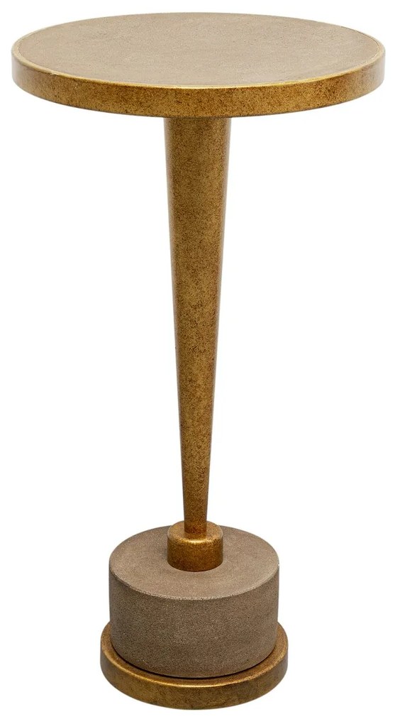 Coney príručný stolík mosadzný Ø30 cm