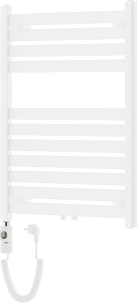 Mexen Uran, elektrické vykurovacie teleso 800x600 mm+ vykurovacia tyč 600 W, biela, W105-0800-600-2600-20