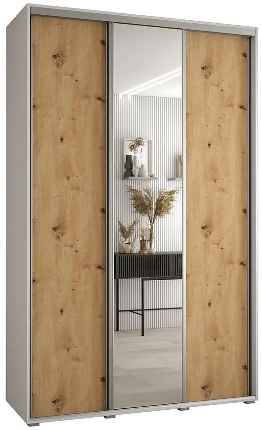 Skriňa 45 Canaris 3 150 biela/artisan/silver