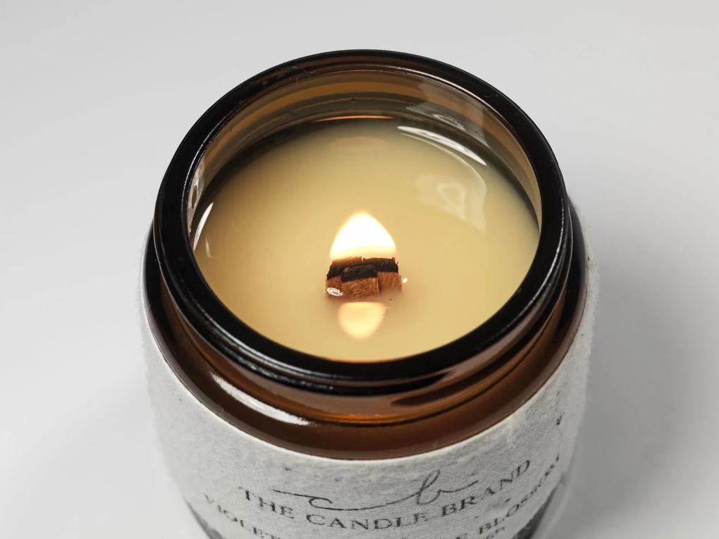 The Candle Brand Vonná sviečka v skle Lily and White Rose 90 g