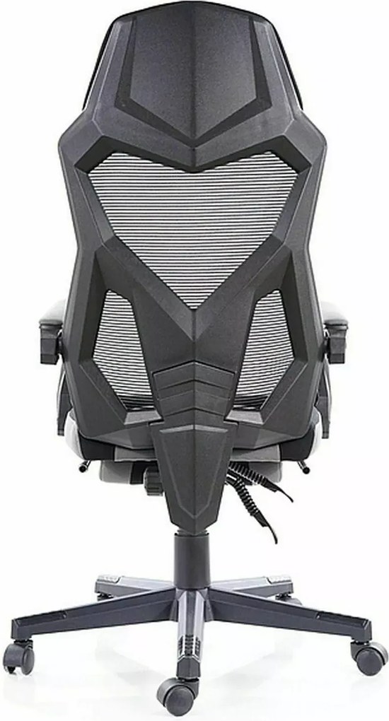 SI Otočná stolička Q-939 čierna - sivá