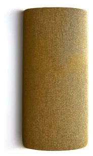 Akustický panel POLY, polovičný valec, Ø280x500 mm, nástenný, žltá