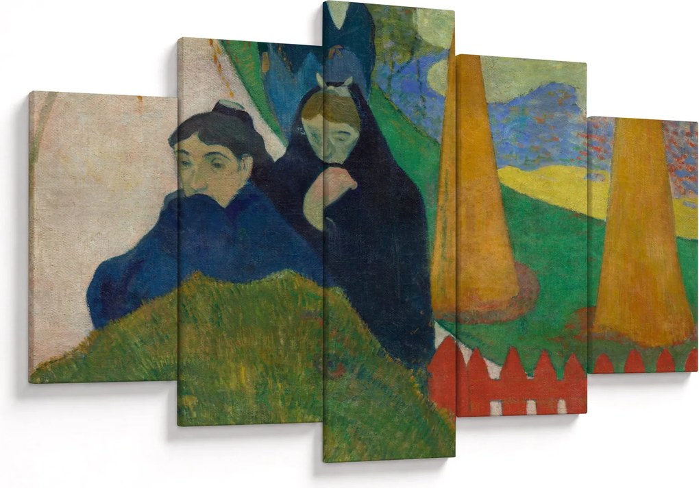 Obraz - Paul Gauguin, Arlésiennes (Mistral) , reprodukcia (150x105 cm)